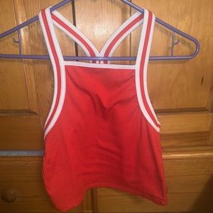 ☀️Red crop top☀️